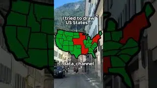 I tried to draw US States... #viral #mapping #map #us #usa #state #states #fyp #on #shorts