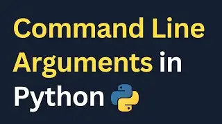 06. Python Command Line Arguments