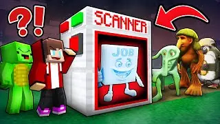 JJ and Mikey Use Scanner to FIND NEW BRAINROTS in Minecraft!