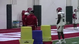 HawgBeat | Arkansas practice footage, Tuesday Mississippi State Week