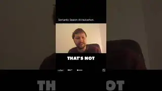 WHY you should use SEMANTIC SEARCH? More during AI Hackathons 🚀 Join the community or creators 🦾
