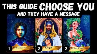 This guide choose you & they have a message! 💙🕯️ tarot reading