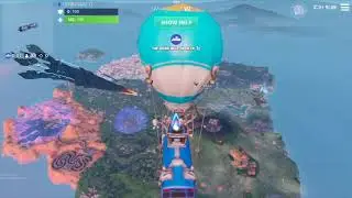 Cube memorial in Fortnite (lake)