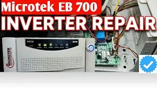 Microtek EB 700 Inverter Repair | Changeover Fault Fix | Step-by-Step Repairing