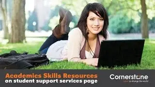 Academic Skills Resources on Student Support Services Page