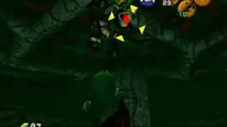 Battle with Queen Gohma, Parasitic Armored Arachnid