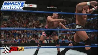 WWE 2K19 - Kurt Angle vs. Randy Orton