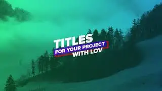 9 Corporate Titles | After Effects Template | Titles