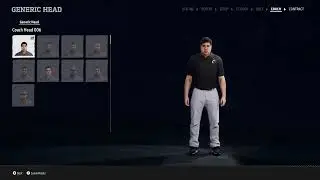 NCAA Football 26 - setting up new dynasty with custom coach