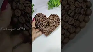 Coffee Bean Craft Ideas 😍😱 #shorts #youtubeshorts #viral #diy   #craft #art #viralshorts