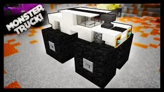 Minecraft - How To Make A Monster Truck