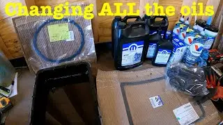 Ram 3500 maintenance - transmission, differential, transfer case, and fuel filters