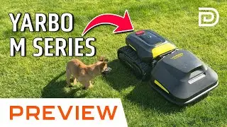 Yarbo M Series: Компактный, но мощный робот для ухода за газоном.