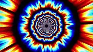 PSYCHEDELIC TUNNEL VISION &ndash; VJ LOOP FOR RAVES #trippy #colorful #vjloop
