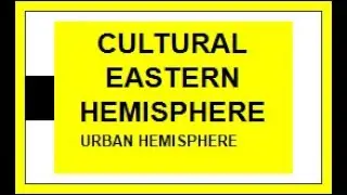 TEF - Cultural Eastern Hemisphere (Urban Hemisphere)(01.09.2026)