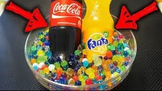 Experiment - Aqualinos im Coca Cola, Fanta, Milch und Essig z&uuml;chten