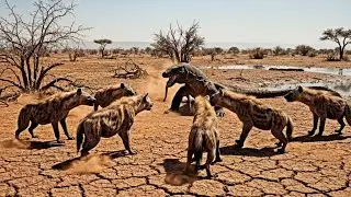&ldquo;Komodo Dragon vs Hyena Pack &mdash; The Brutal Chase for Survival&rdquo;