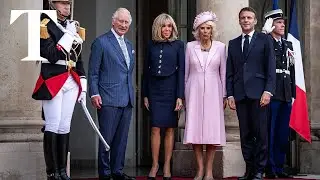 LIVE: King Charles & Queen Camilla attend state banquet at Palace of Versailles