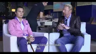 Messiah Hallberg och Boris Becker k&ouml;r Arga leken