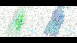 Water content and cloud height