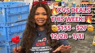 🤯135$ ➡️ 27$!🤯 ПОКУПКИ ПО КУПОНАМ CVS, ПОДХОДЯЩИЕ ДЛЯ НАЧИНАЮЩИХ! 🔥💰