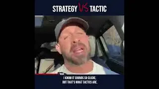 Strategy Vs Tactic