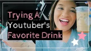 Trying Alisha Marie's Starbucks Order