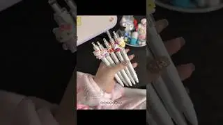 I Bought This 5 CUTEST Hello Kitty Pens 🥰😍Cool Stationery Items for School #schoolsupplies #shorts