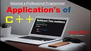 c++ programming | Subtract two numbers | coding |understanding with 2D animation