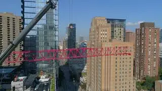 McHugh Concrete - Crane Dismantlement at One Chicago