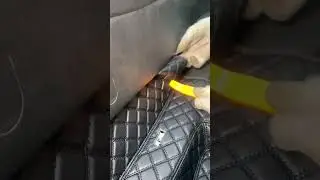 Custom leather floor mats and carpet for Volkswagen car