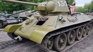 (133) T-34/76 Polish WWII tank (02.07.2022, Fort IX Gen. Dąbrowskiego, Warsaw). HAPPY NEW A.D. 2023!
