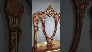 Hand Carved Dil Jalay Bed Set | Premium Wooden Furniture | 03264266626 #furniture #masterfurniture