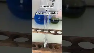 Do NOT Try This at Home &ndash; Sodium Hydroxide & Aluminum! #chemistry #art