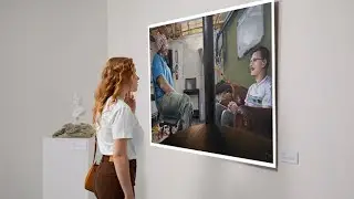 GETTING AWAY WITH IT - original SAM HYDE/IDUBBBZ oil painting by Parker Turney TIMELAPSE