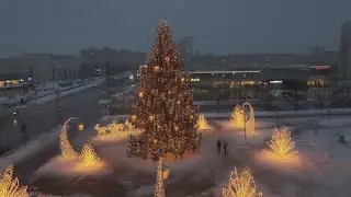 Pasigrožėkite: Lietuvos miestų eglės iš paukščio skrydžio