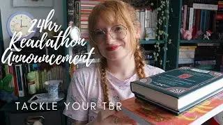 24 hour Readathon Announcement ~ Tackle Your TBR ⏰