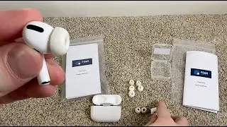Review - Updated Foam Masters 3.0 memory foam ear tips for Apple AirPods Pro