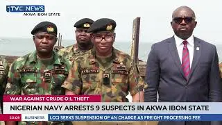 Nigerian Navy Arrests Nine Suspected Oil Thieves In Akwa Ibom