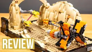 LEGO Star Wars&trade; Podrennen in Mos Espa - Diorama REVIEW | Set 75380