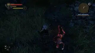 The Witcher 2: Geralt explores Kaedweni camp outskirts
