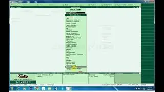 Tally ERP 9 Activating Bill wise Details