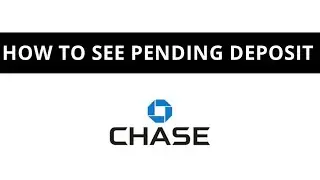 Where to see pending deposits Chase ?