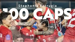 Stephania Farrugia: 100 Caps for Malta