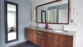 Walnut Bathroom Vanity