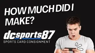 Вот что произошло, когда я отправил 154 карточки пользователю dcsports87.