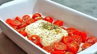 Знаменитый РЕЦЕПТ из интернета | ПАСТА с ПОМИДОРАМИ и ФЕТА
