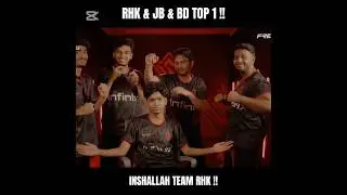 inshallah team rhk parbe ✊❤️&zwj;🩹#rhk #garenafreefire #freefireshorts