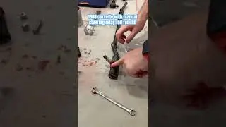 1966 corvette steering relay rod rebuild time lapse