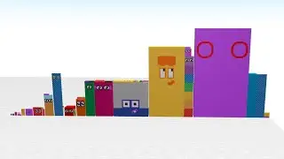 Numberblocks Doubles 2 To 65,536 *PART 2* (UNFINISHED) (Draw Bricks)